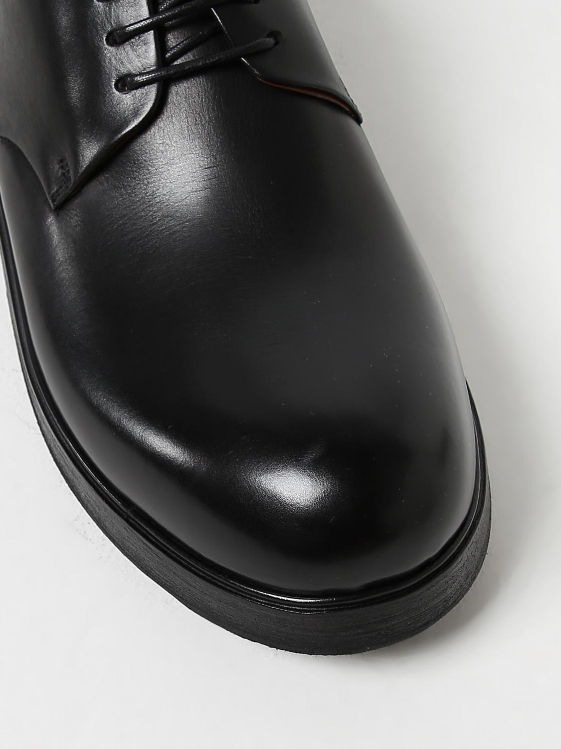 MARSÈLL BROGUE SHOES: Marsell Zucca derby in leather, Black - Img 4