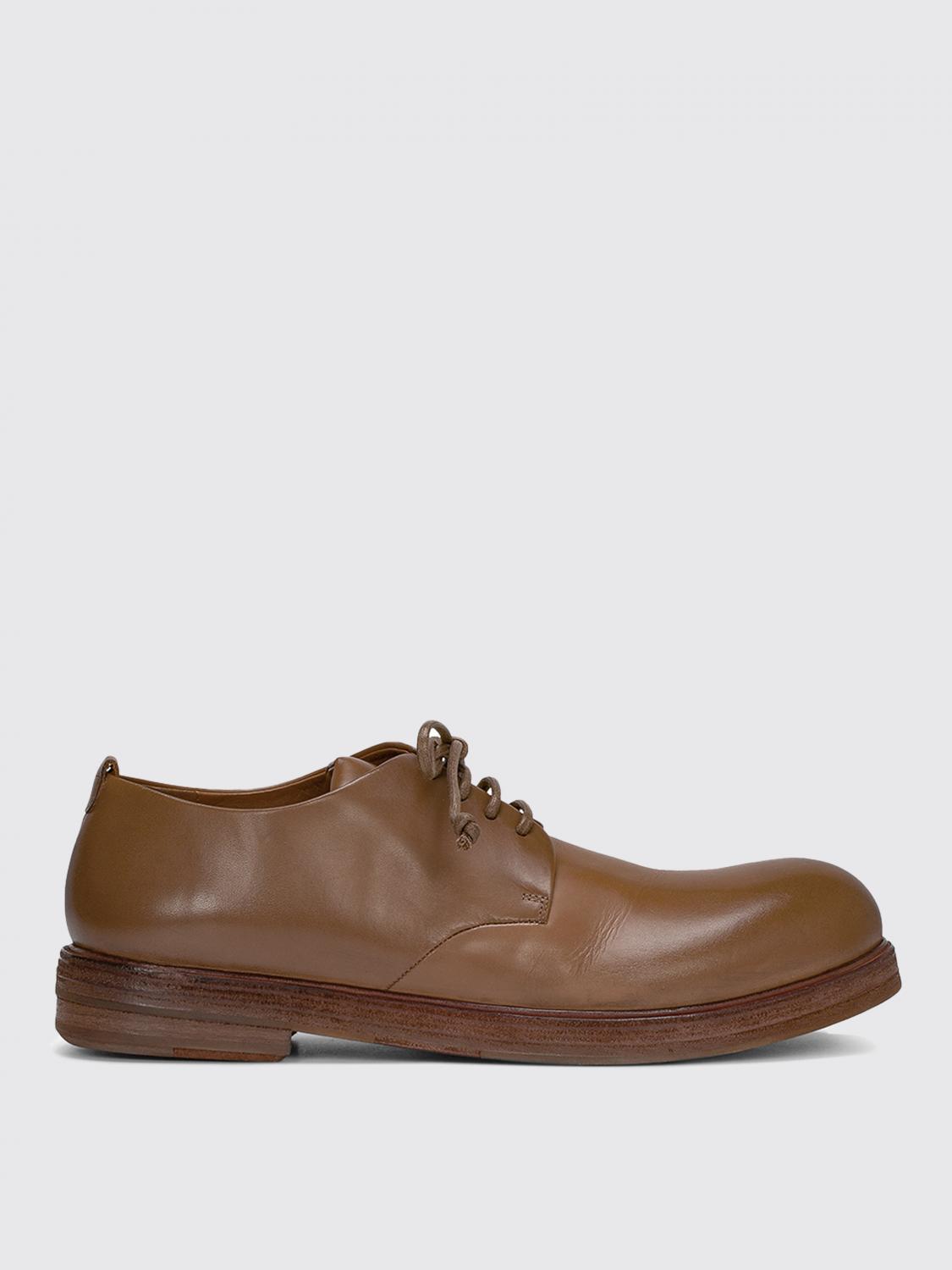 MARSÈLL SCARPE STRINGATE: Derby Zucca Marsell in pelle, Marrone - Img 1