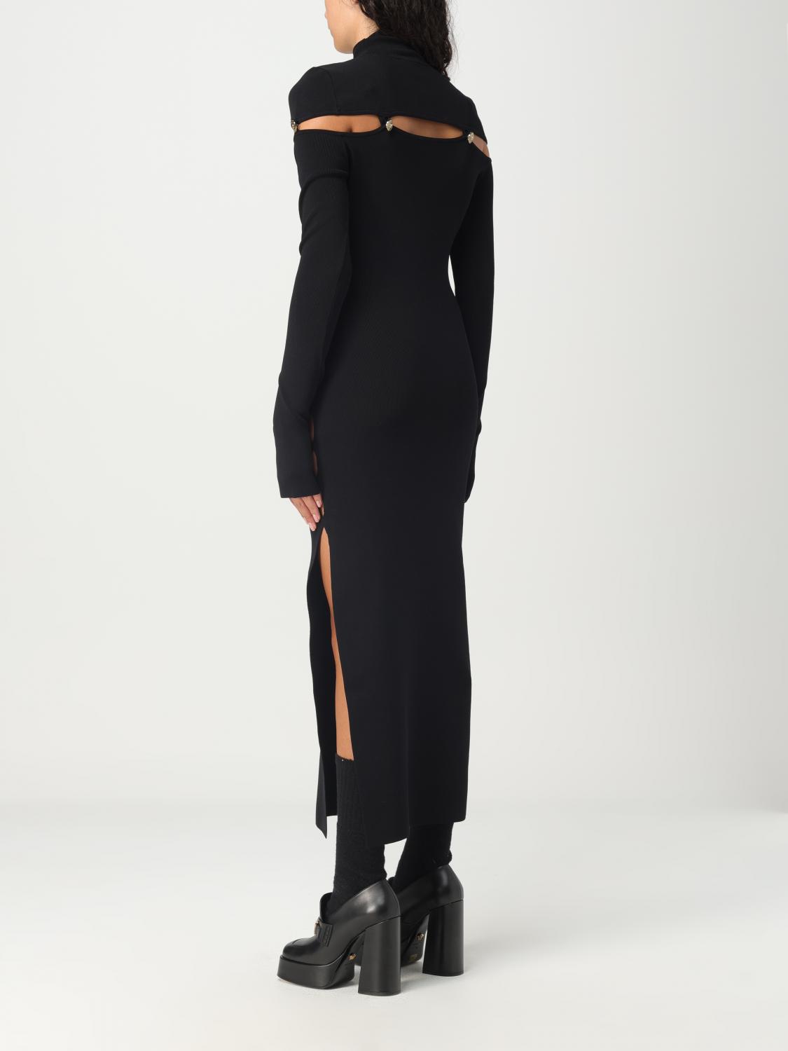 VERSACE JEANS COUTURE VESTIDO: Vestido mujer Versace Jeans Couture, Negro - Img 2