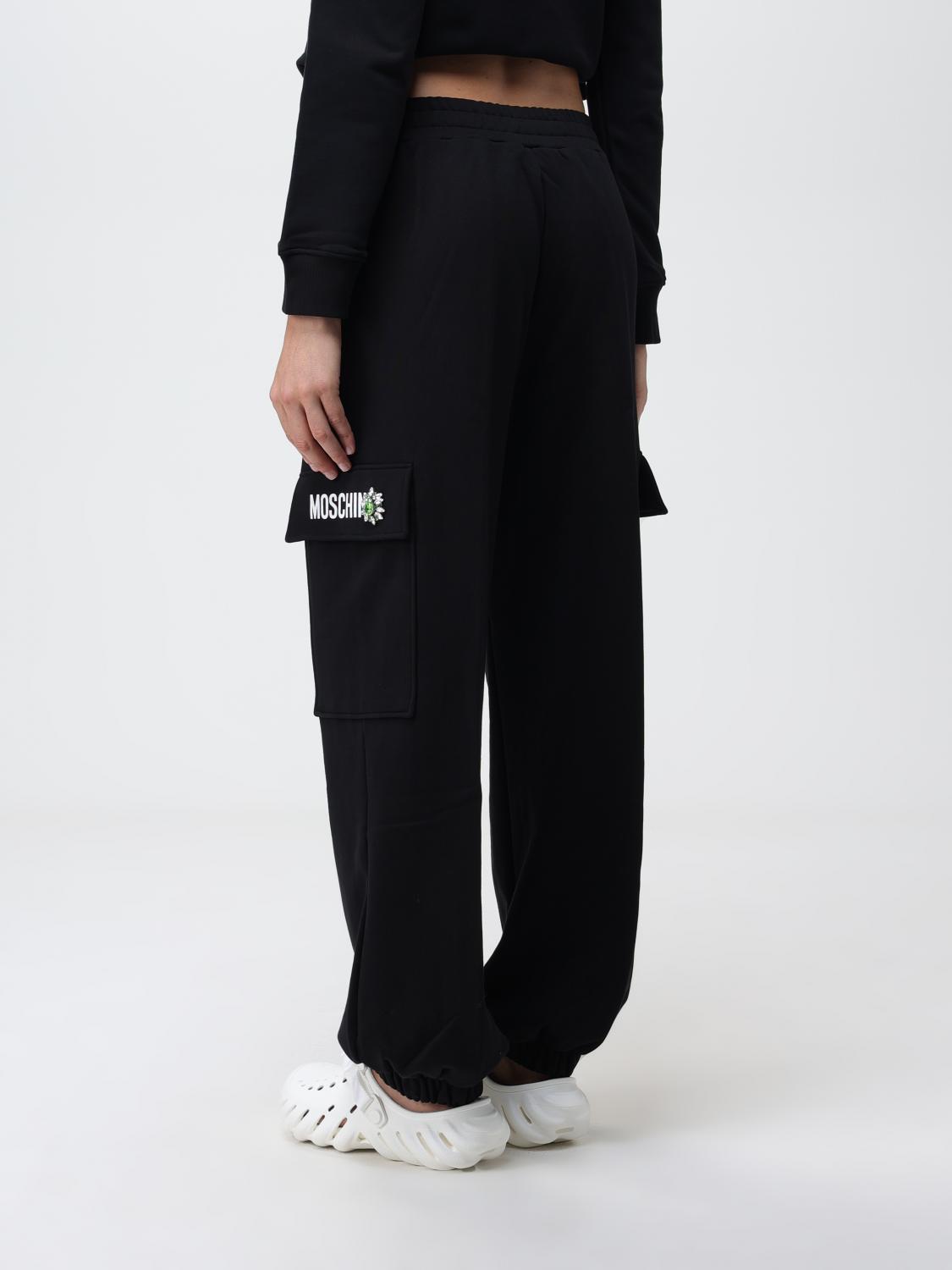 MOSCHINO COUTURE: women's pants - Black | Moschino Couture