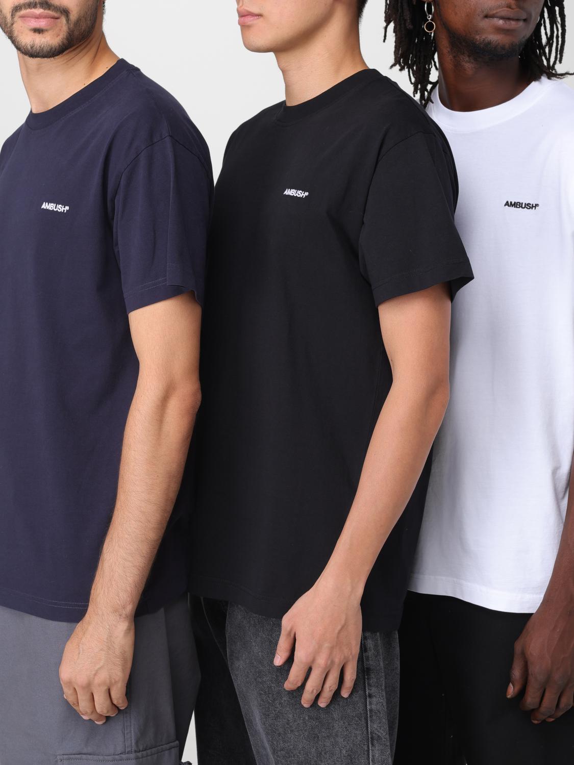 AMBUSH CAMISETA: Camiseta hombre Ambush, Azul Oscuro - Img 2