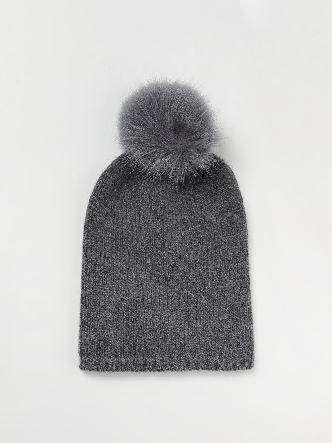 MAX MARA SOMBRERO: Sombrero mujer Max Mara, Gris - Img 1