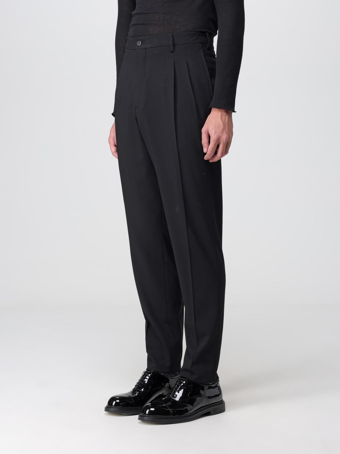 GIORGIO ARMANI：パンツ メンズ - ブラック | GIGLIO.COMオンラインの