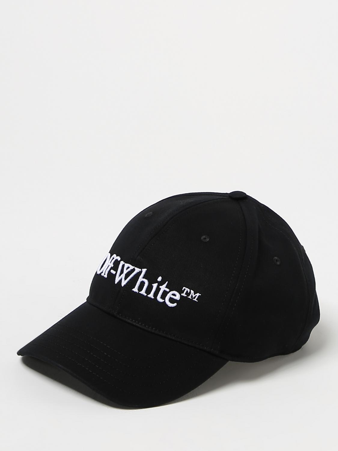 ハット Off-White Woman Hat Black OWLB044F23FAB006 1010 OFF-WHITE: cotton hat - Black | Off-White hat