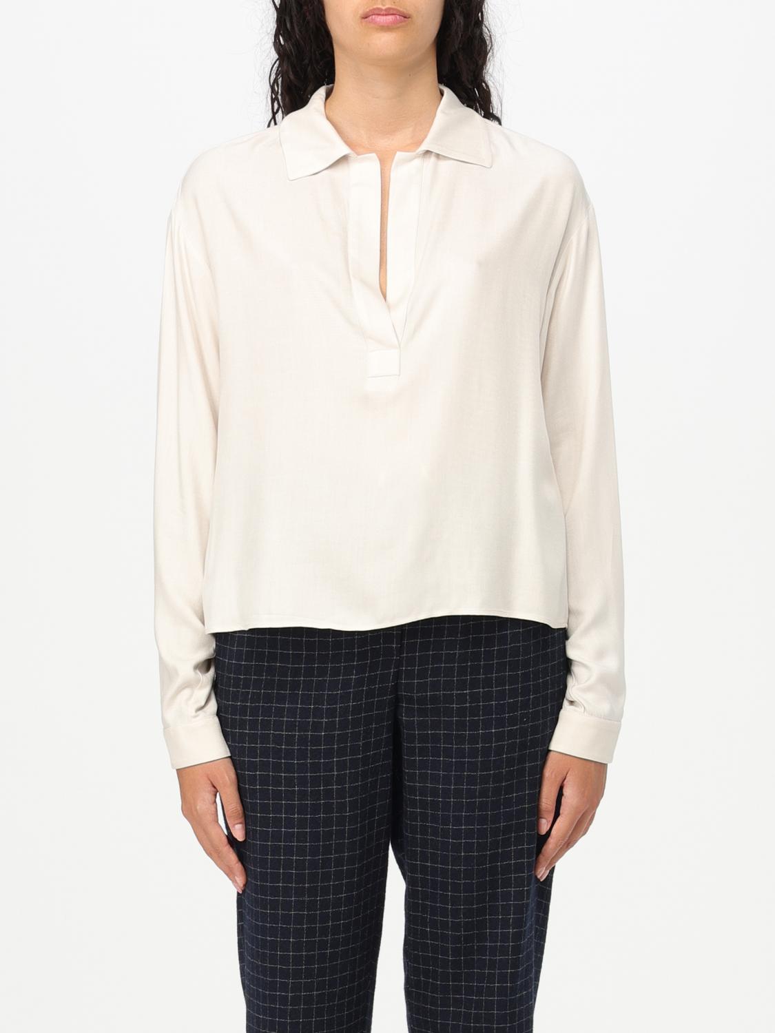 ALYSI TOP: Camisa mujer Alysi, Blanco - Img 1