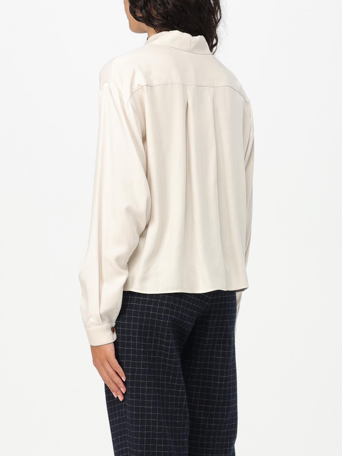 ALYSI TOP: Camisa mujer Alysi, Blanco - Img 2