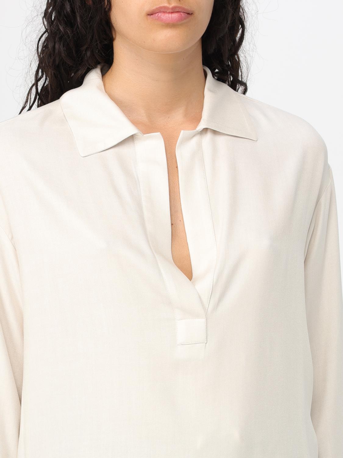 ALYSI TOP: Camisa mujer Alysi, Blanco - Img 3