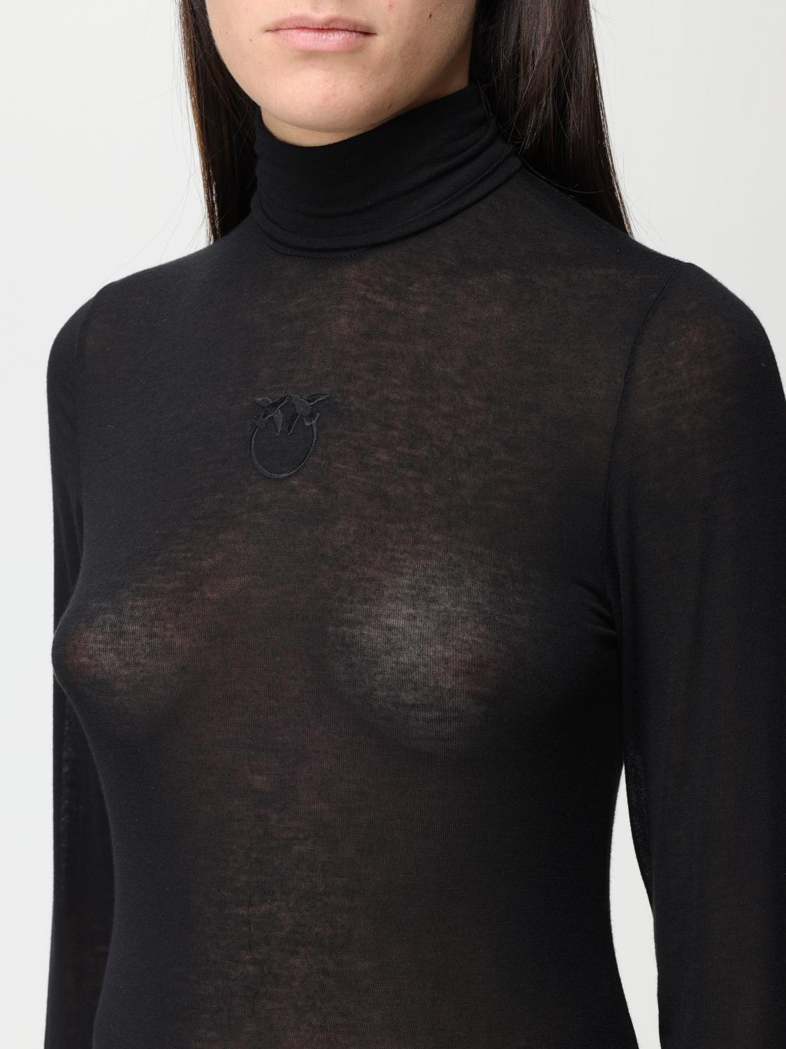 PINKO PULLOVER: Pullover damen Pinko, Schwarz - Img 3