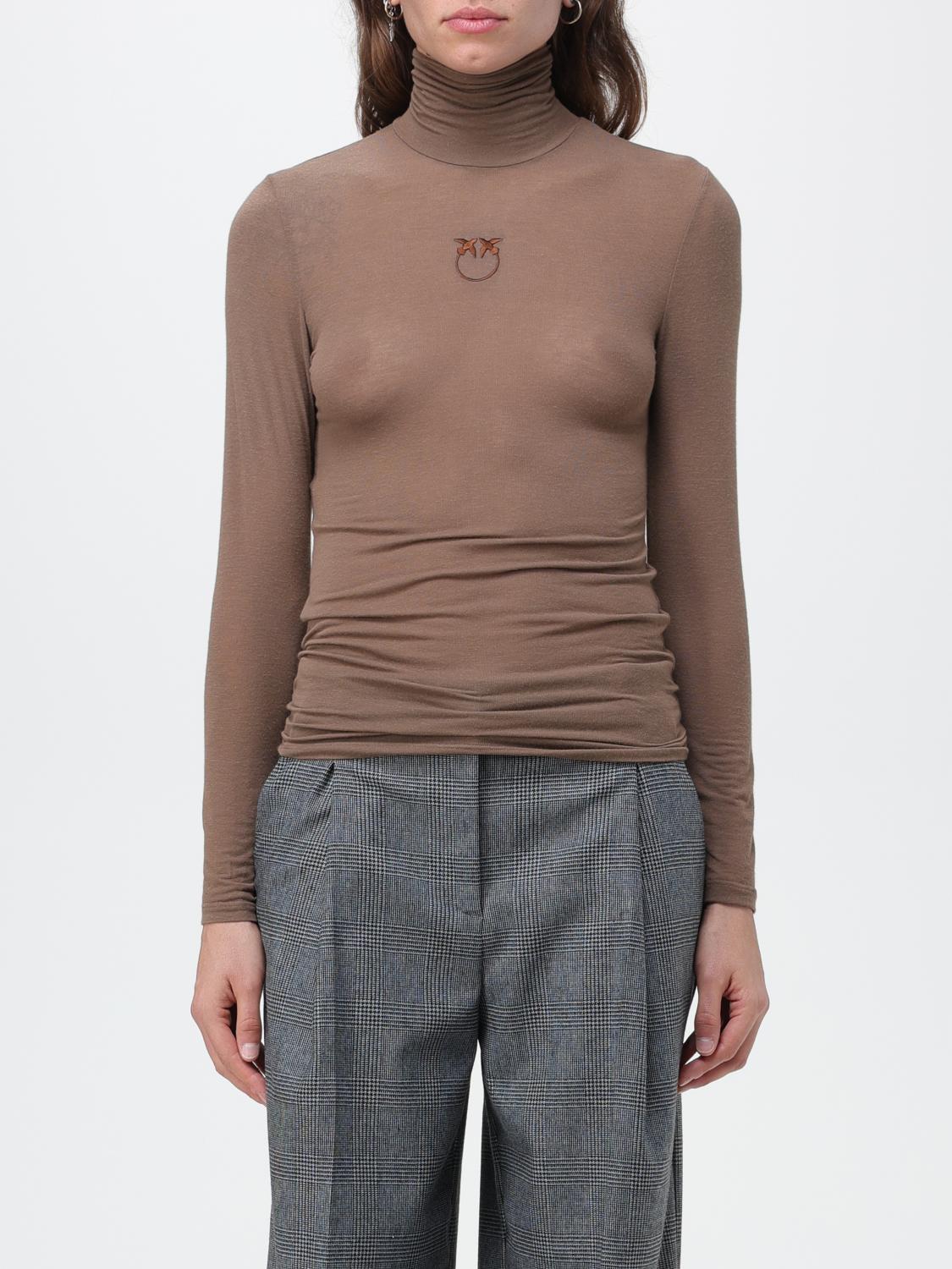 PINKO JERSEY: Jersey mujer Pinko, Marrón - Img 1