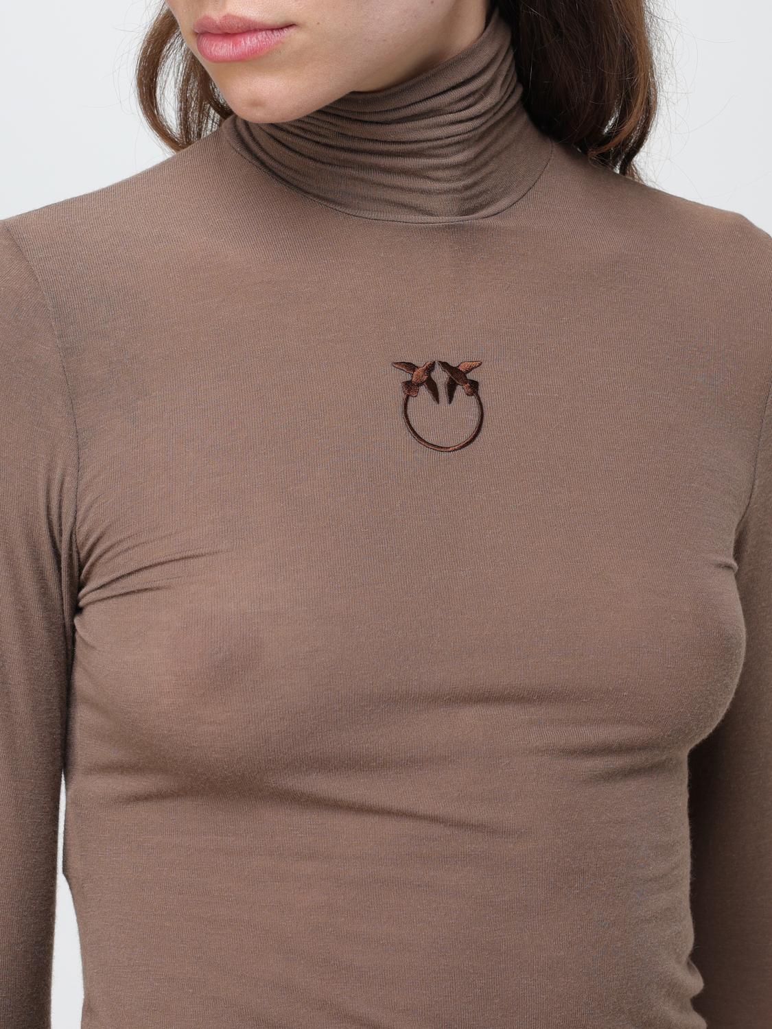 PINKO JERSEY: Jersey mujer Pinko, Marrón - Img 3