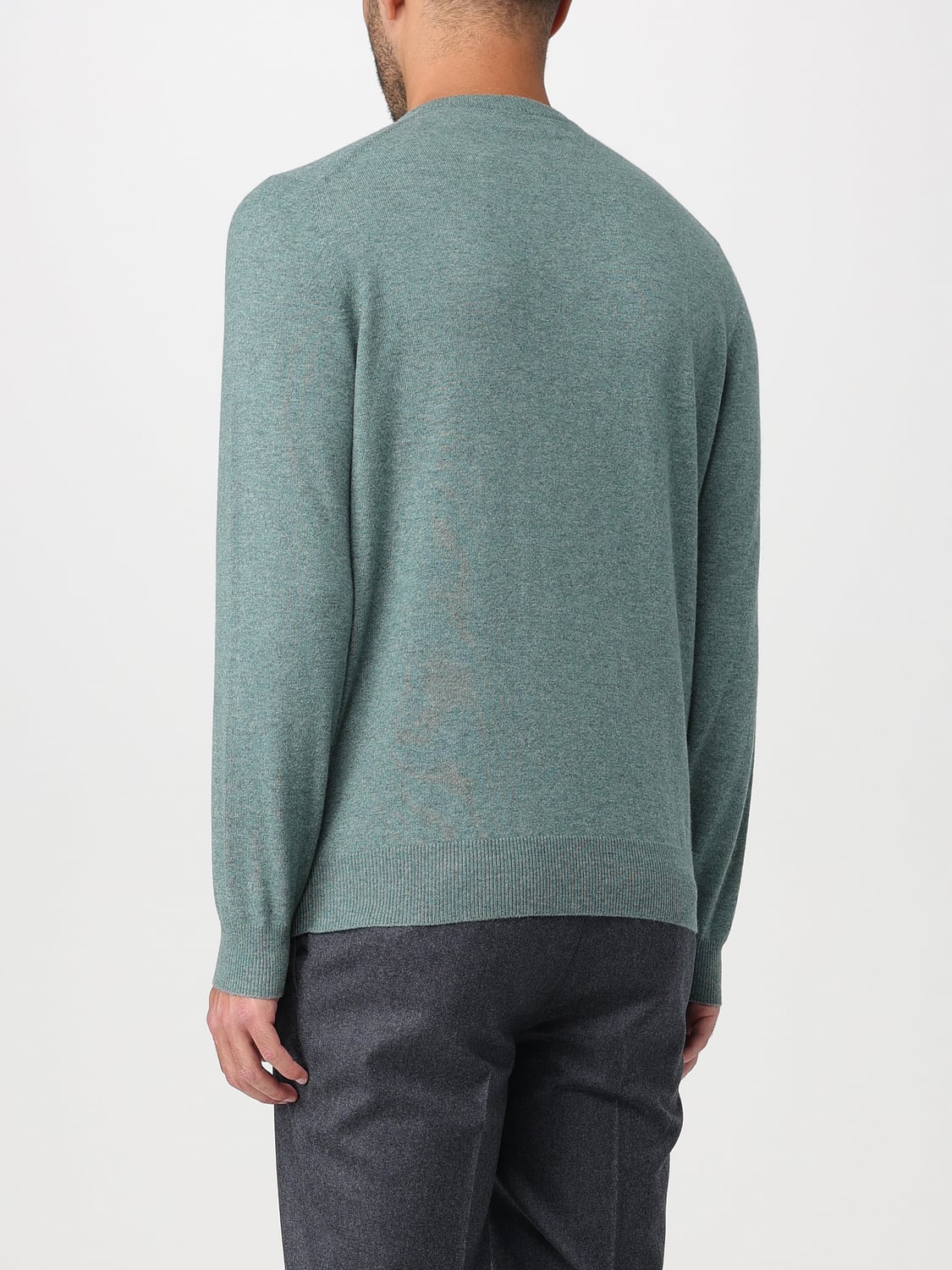 BRUNELLO CUCINELLI PULLOVER: Pullover herren Brunello Cucinelli, Grün - Img 3