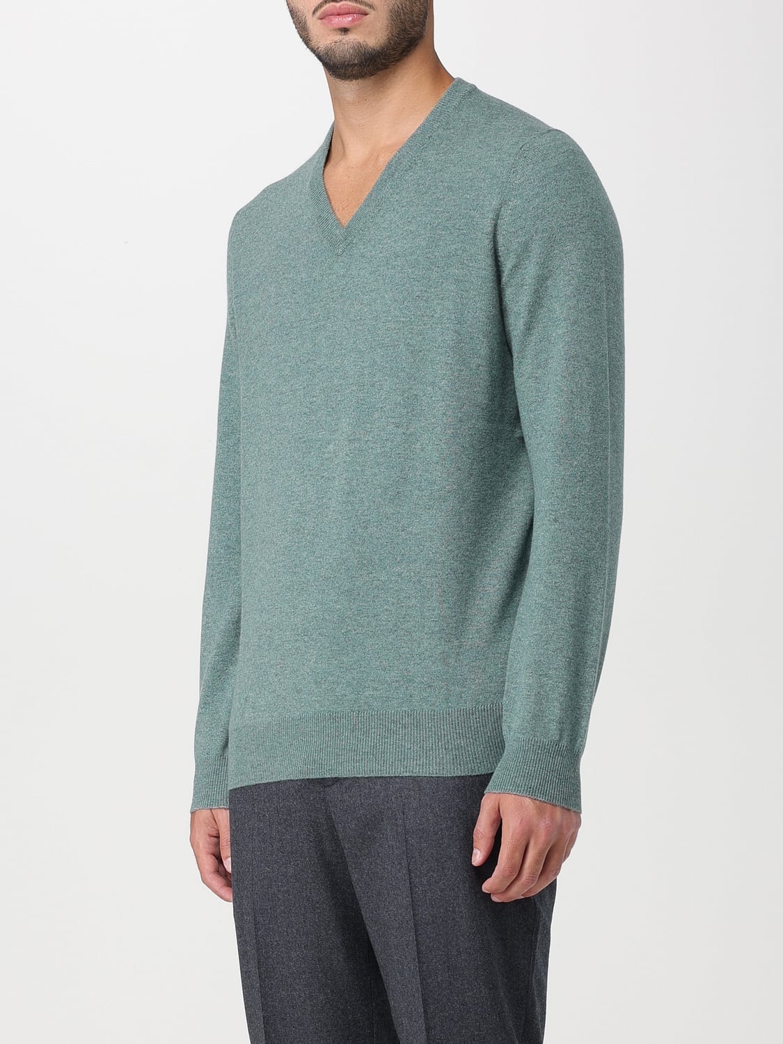 BRUNELLO CUCINELLI PULLOVER: Pullover herren Brunello Cucinelli, Grün - Img 4