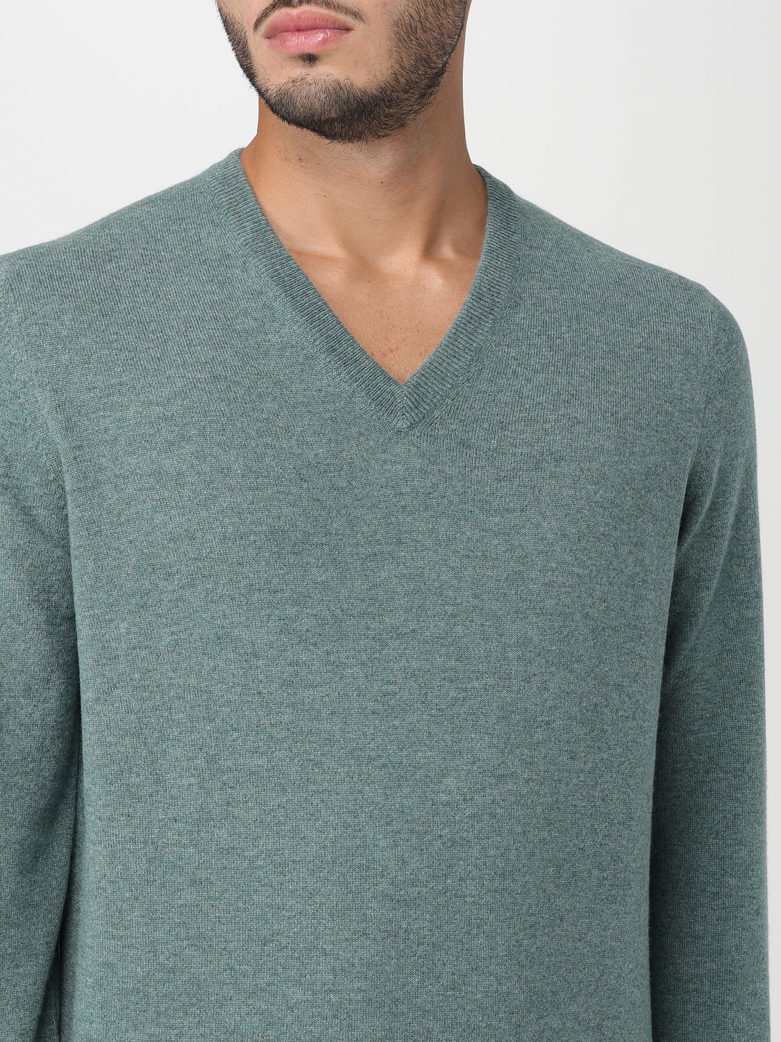 BRUNELLO CUCINELLI PULLOVER: Pullover herren Brunello Cucinelli, Grün - Img 5