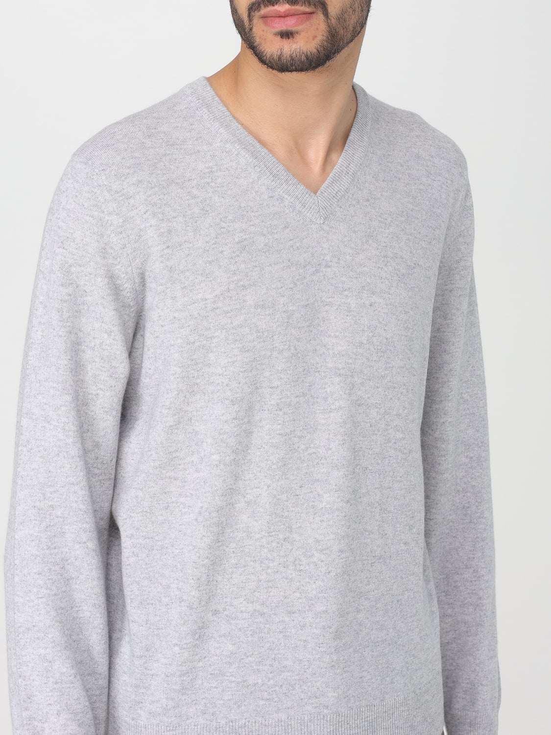 BRUNELLO CUCINELLI セーター: セーター メンズ Brunello Cucinelli, グレー - Img 5