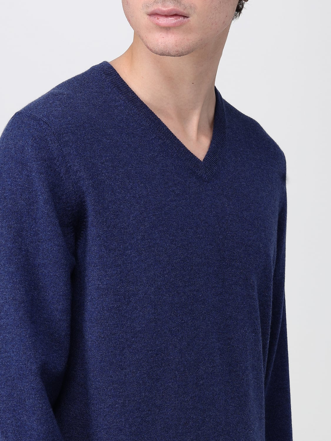 BRUNELLO CUCINELLI PULLOVER: Pullover herren Brunello Cucinelli, Blau 1 - Img 5