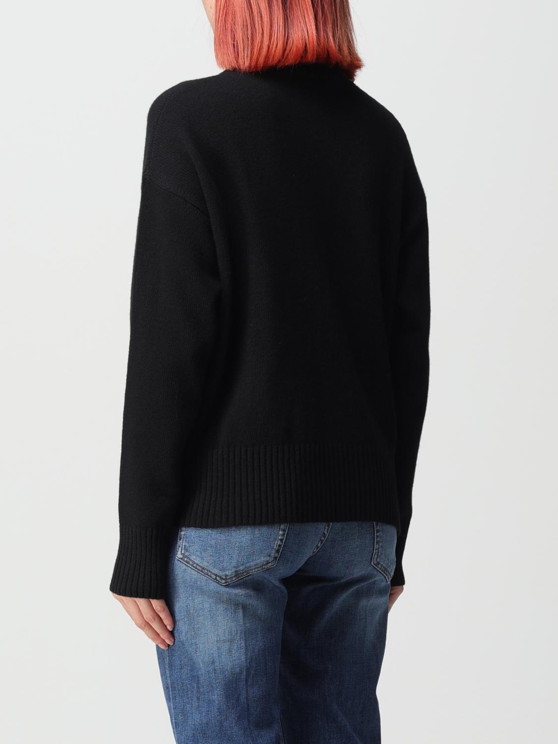 ROBERTO COLLINA PULLOVER: Pullover damen Roberto Collina, Schwarz - Img 2