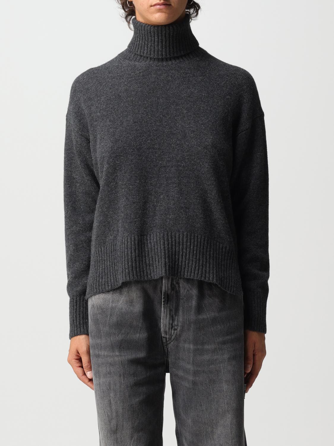ROBERTO COLLINA PULL: Pull femme Roberto Collina, Anthracite - Img 1
