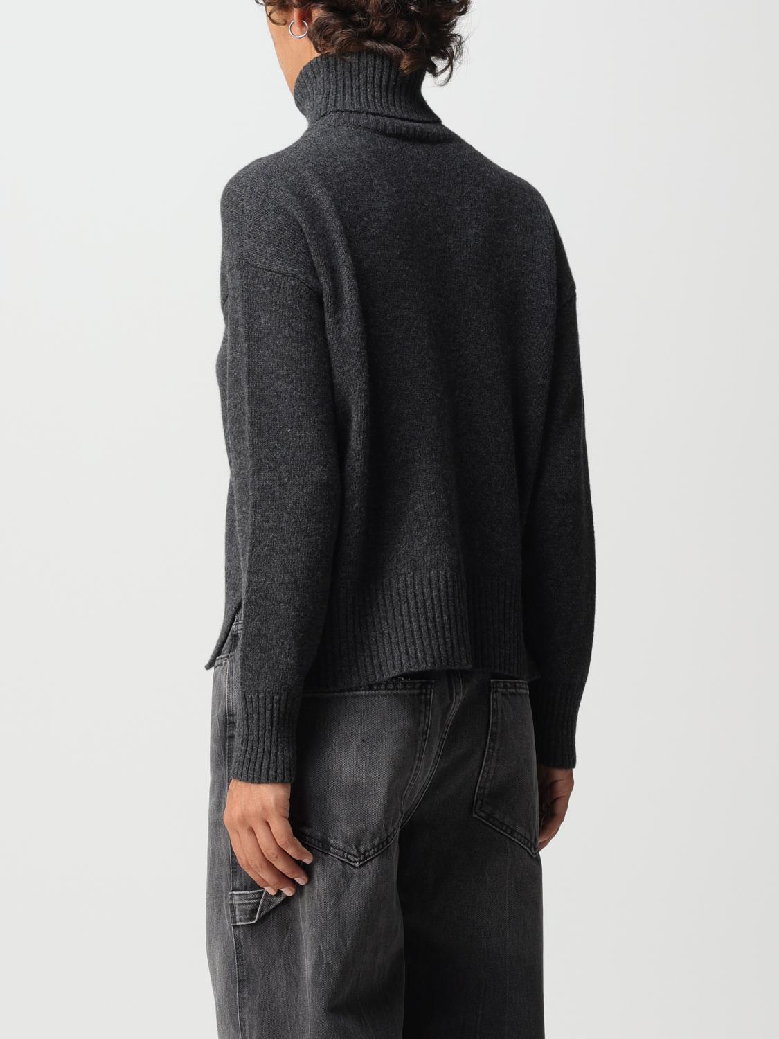 ROBERTO COLLINA PULL: Pull femme Roberto Collina, Anthracite - Img 2