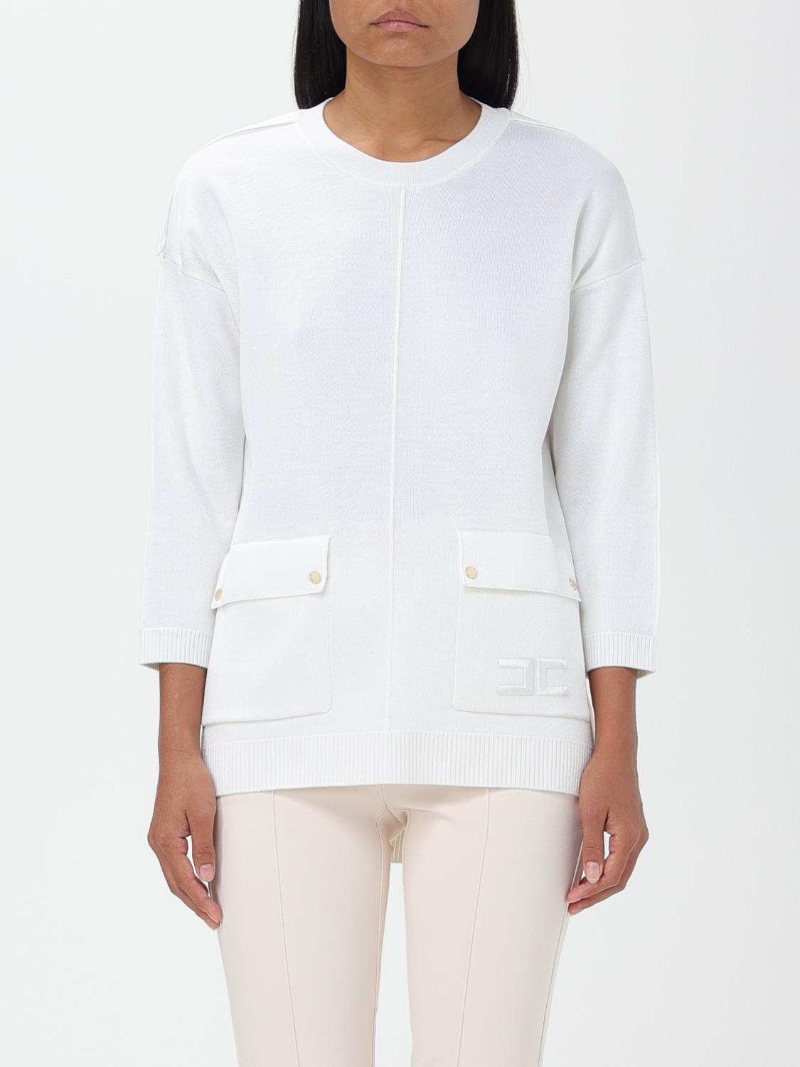 ELISABETTA FRANCHI PULL: Pull femme Elisabetta Franchi, Beurre - Img 1