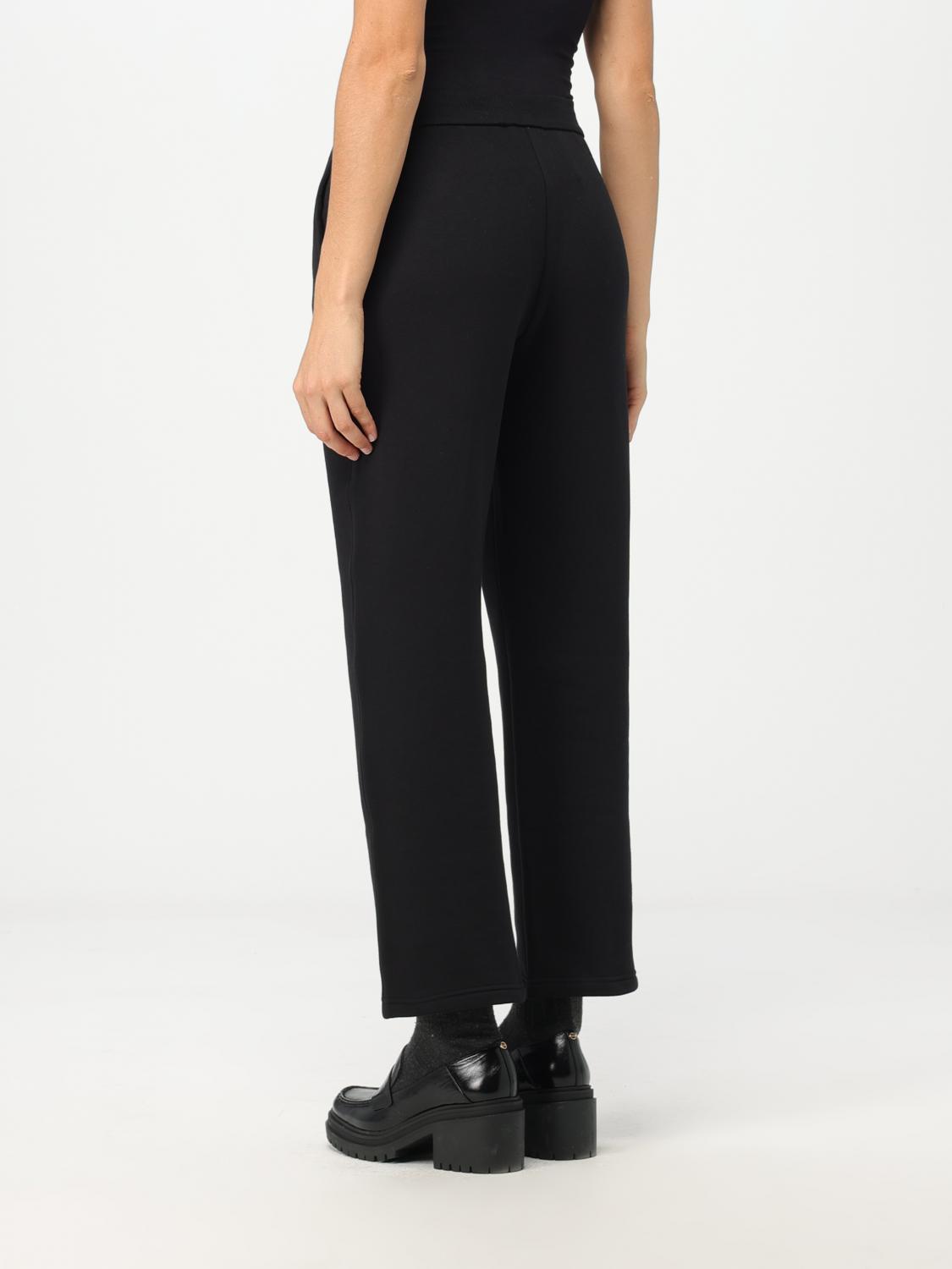 'S MAX MARA PANTALONI: Pantalone S Max Mara in misto cotone stretch, Nero - Img 2