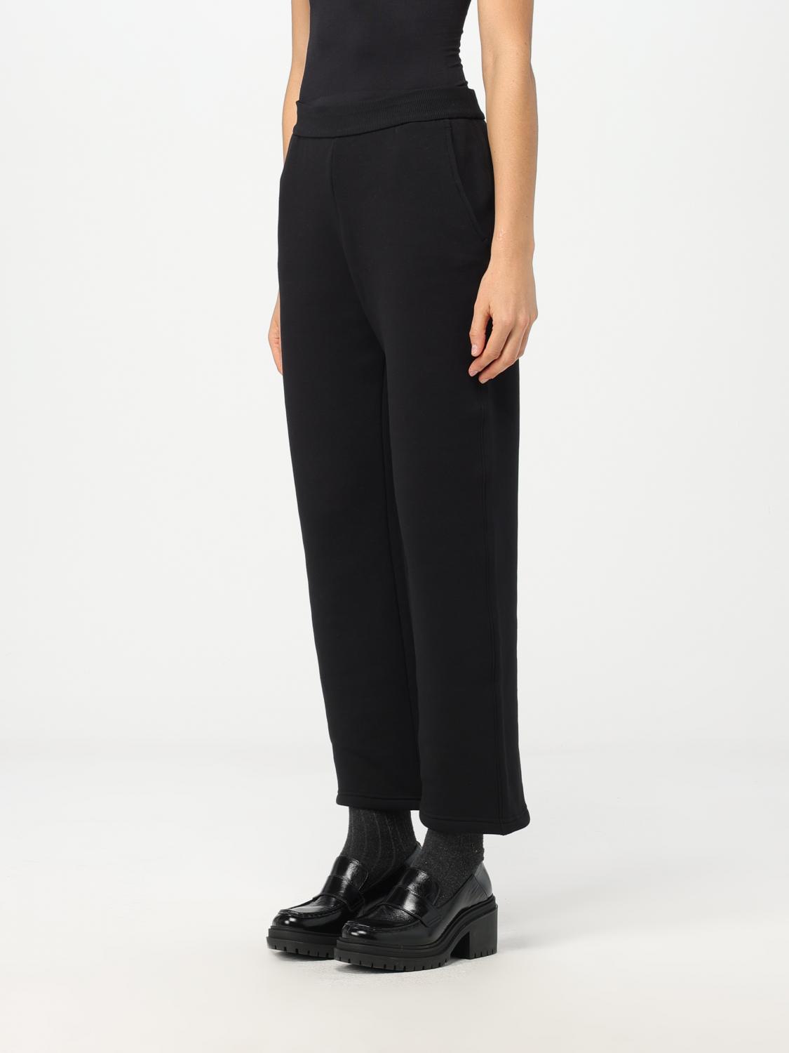 'S MAX MARA PANTALONI: Pantalone S Max Mara in misto cotone stretch, Nero - Img 3