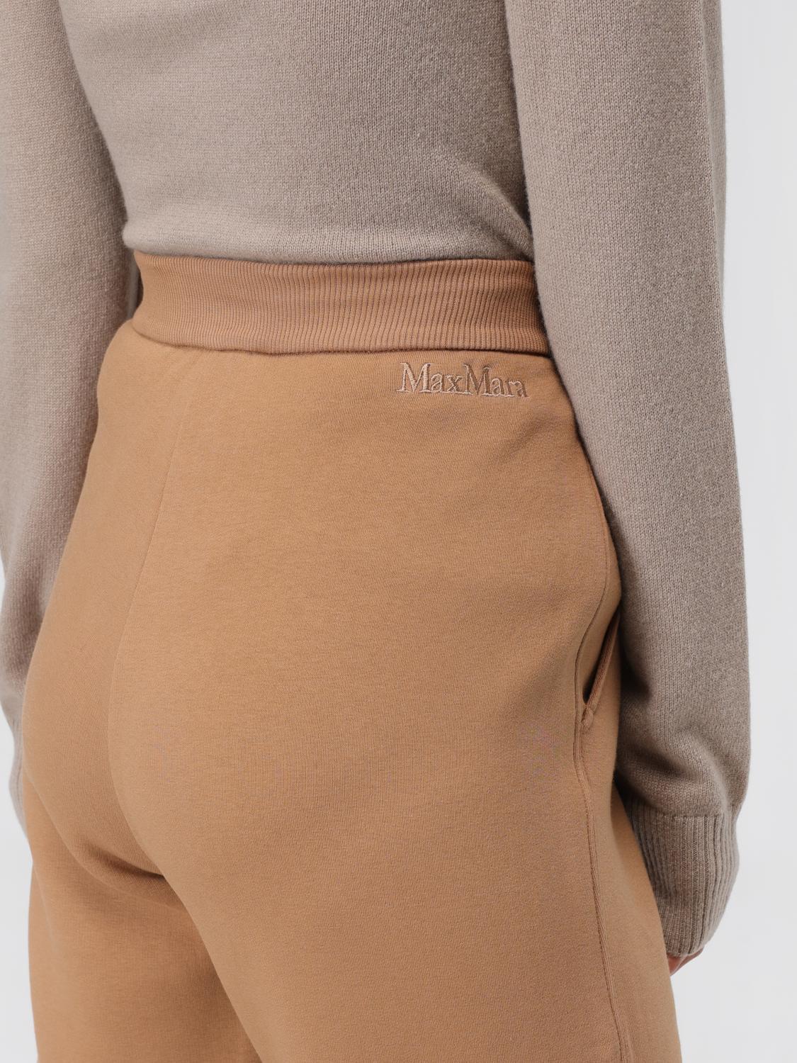 'S MAX MARA HOSE: Hose damen S Max Mara, Camel - Img 4