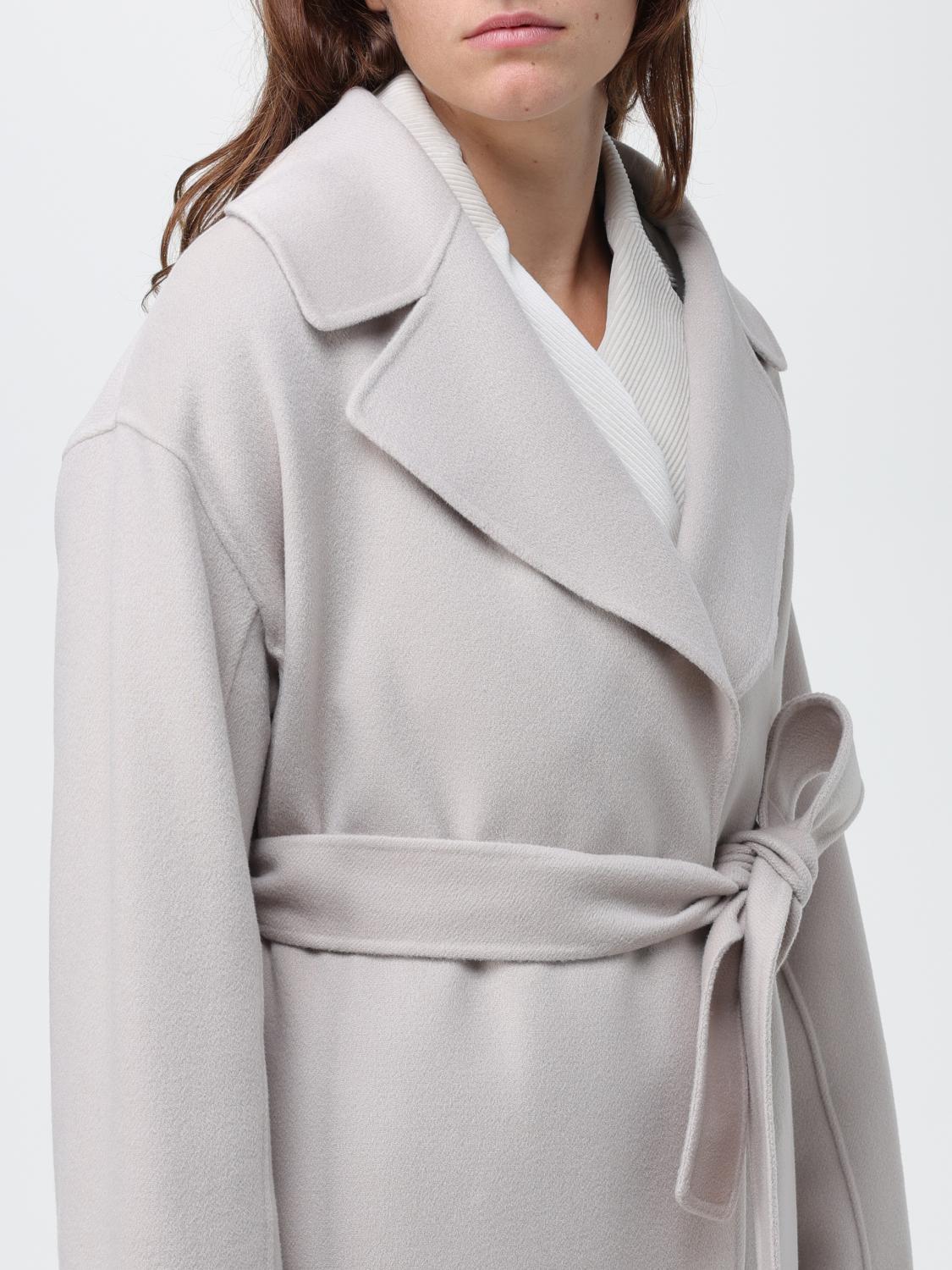 S Max Mara S Max Mara coat in wool - Ivory | 2390160833600