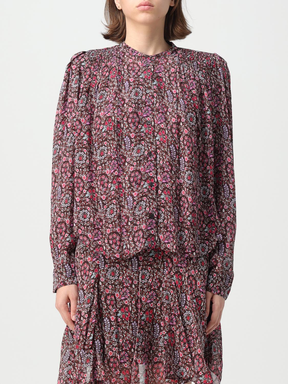 ISABEL MARANT ETOILE CAMISA: Camisa mujer Isabel Marant Etoile, Marrón - Img 1
