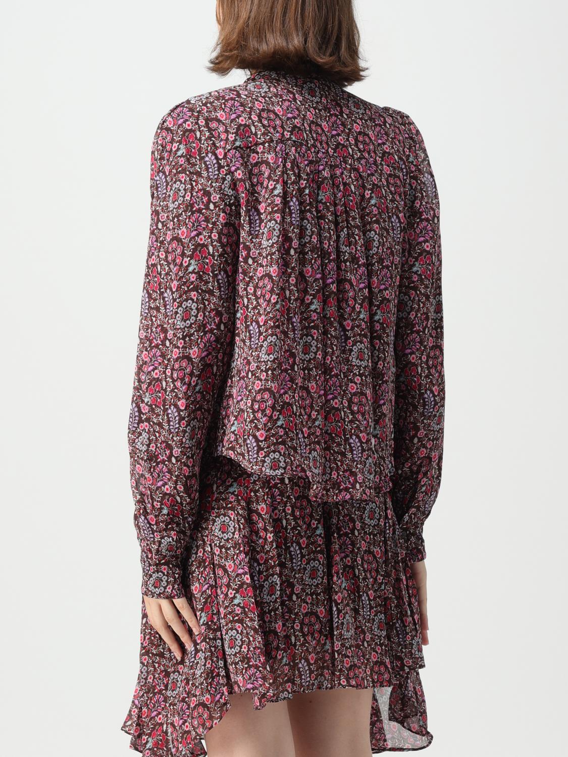 ISABEL MARANT ETOILE CAMISA: Camisa mujer Isabel Marant Etoile, Marrón - Img 2