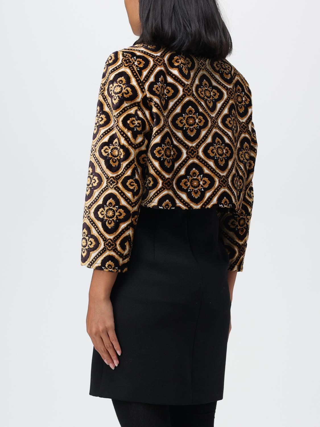 ETRO GIACCA: Giacca Etro in velluto con motivo jacquard, Fantasia - Img 3