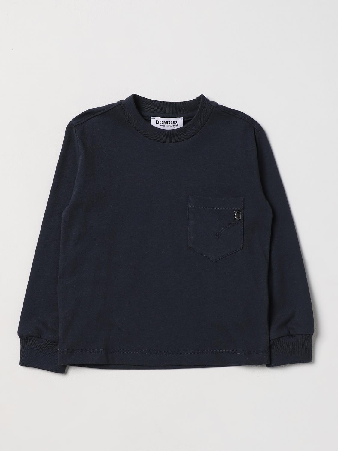 DONDUP KIDS T-SHIRT: T-shirt kinder Dondup, Blau - Img 1