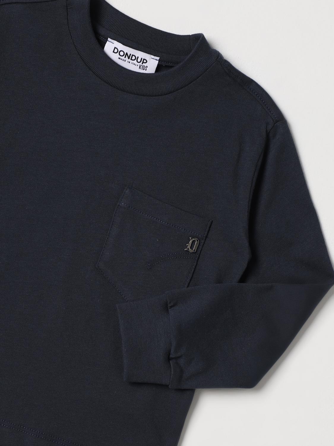 DONDUP KIDS T-SHIRT: T-shirt kinder Dondup, Blau - Img 3
