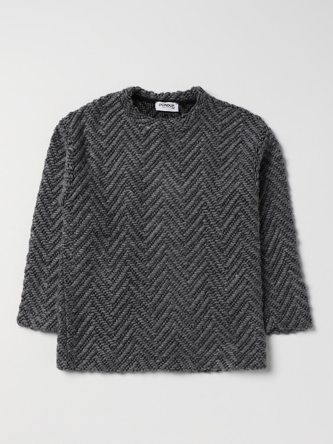 DONDUP KIDS JERSEY: Jersey niños Dondup, Plomo - Img 1