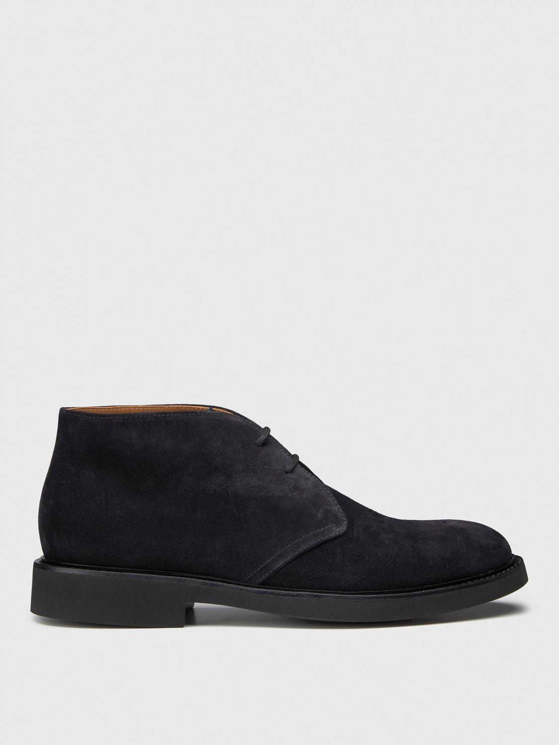 DOUCAL'S CHUKKA BOOTS: Shoes men Doucal's, Black - Img 1