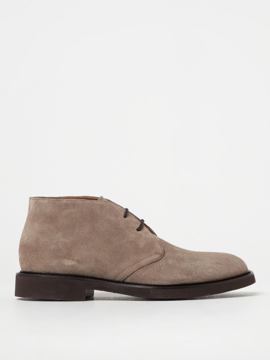 DOUCAL'S STIEFELETTEN: Chukka-Stiefel Doucal's aus Wildleder, Beige - Img 1