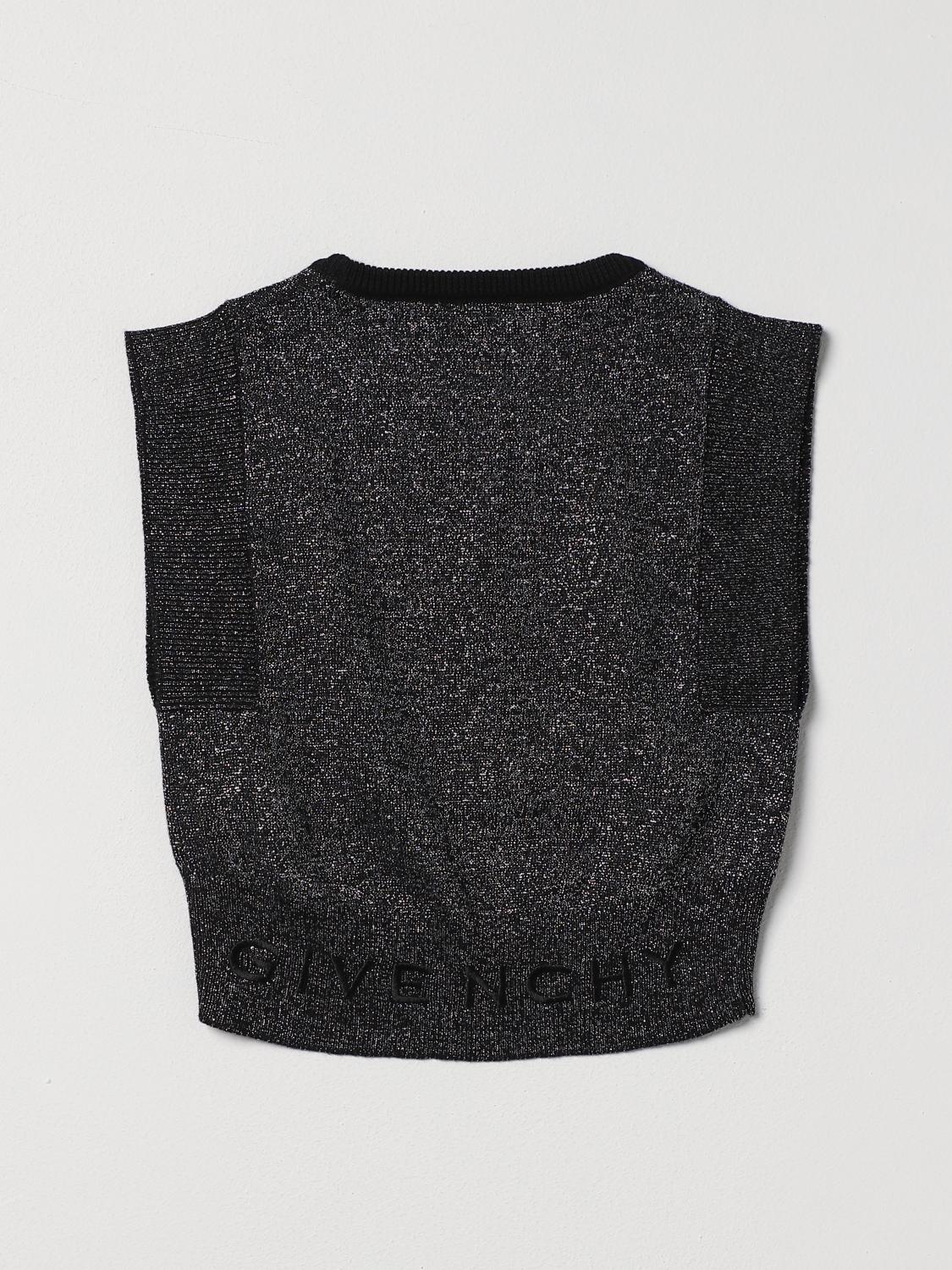 GIVENCHY PULLOVER: Pullover kinder Givenchy, Schwarz - Img 2