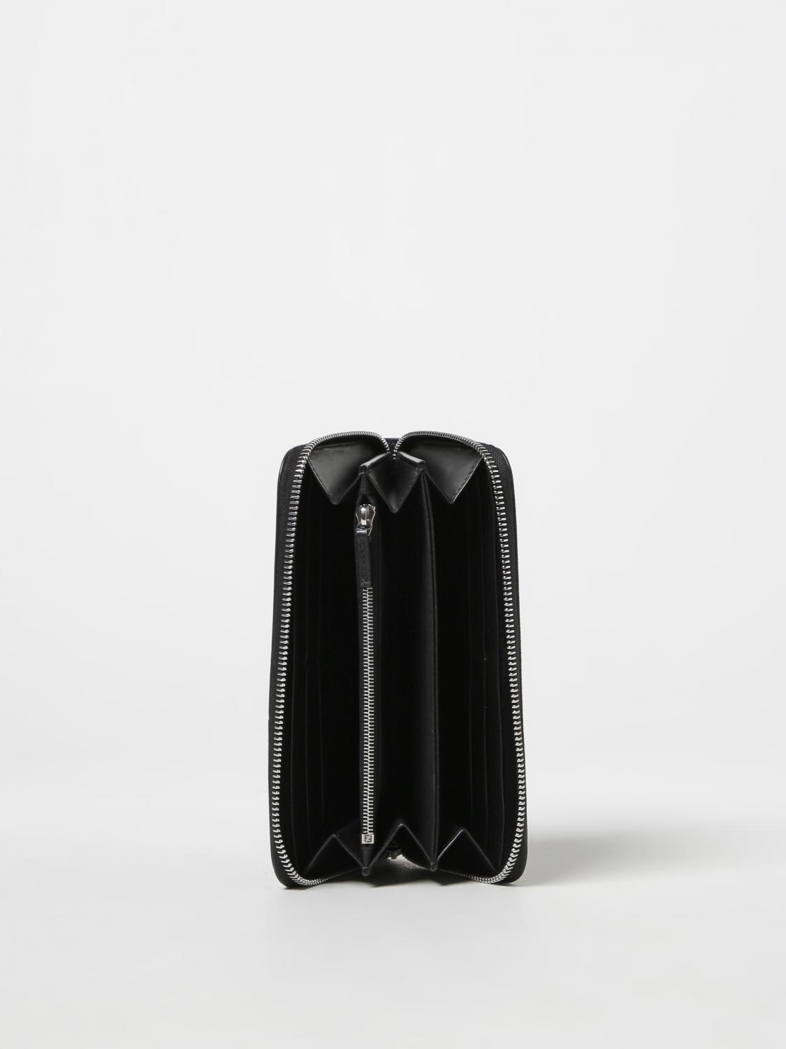 FENDI 钱包: 钱包 男士 Fendi, 黑色 - Img 2