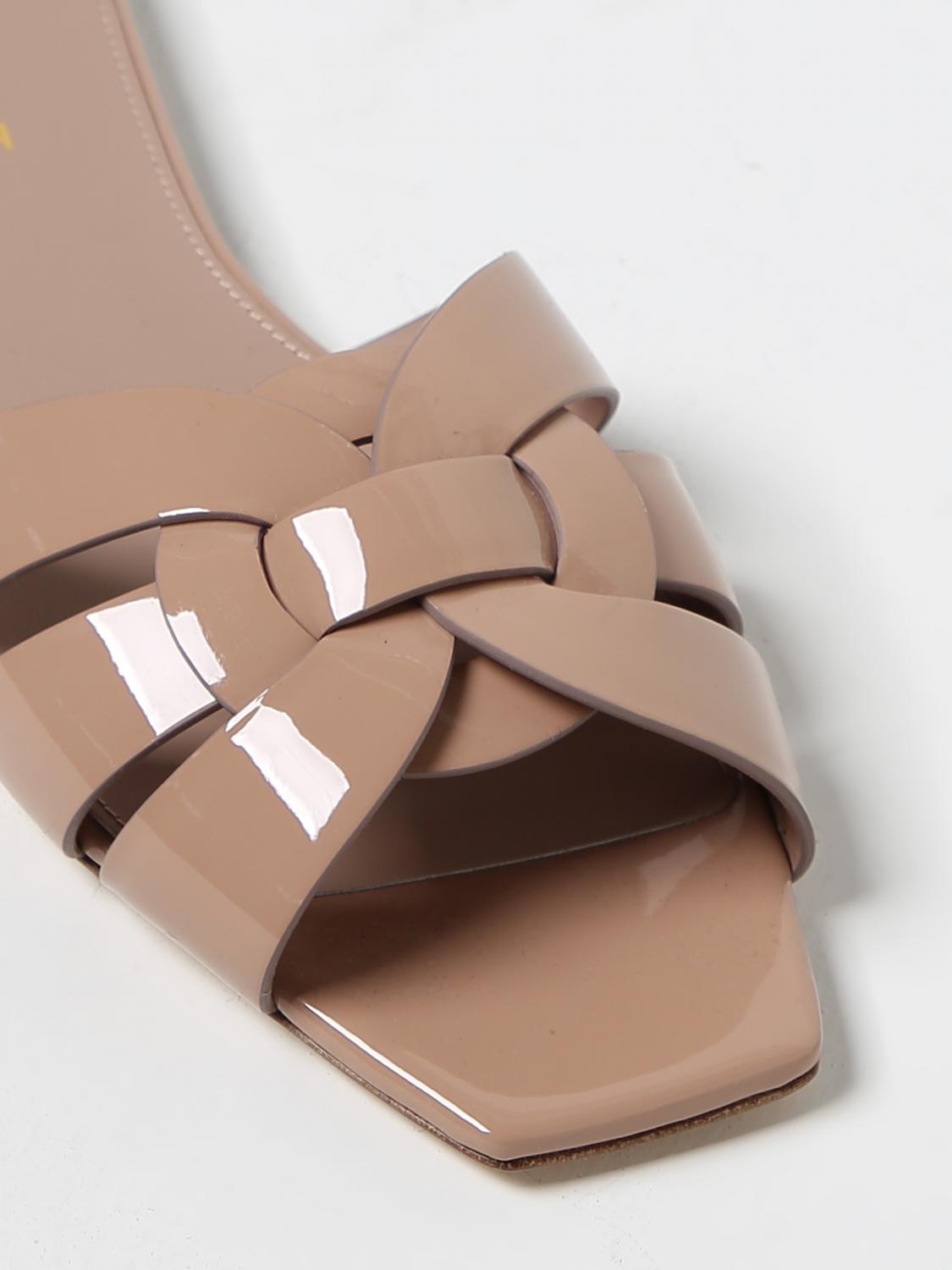 SAINT LAURENT SANDALEN MIT ABSATZ: Schuhe damen Saint Laurent, Nude - Img 4