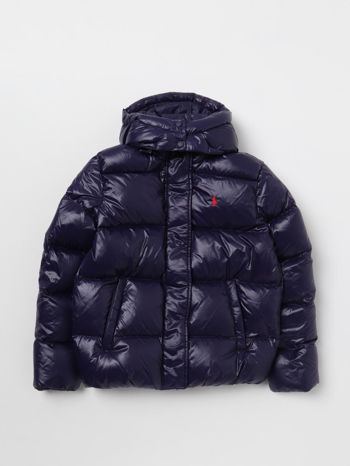 POLO RALPH LAUREN Jacket kids Blue Polo Ralph Lauren jacket 313880404 online at GIGLIO.COM