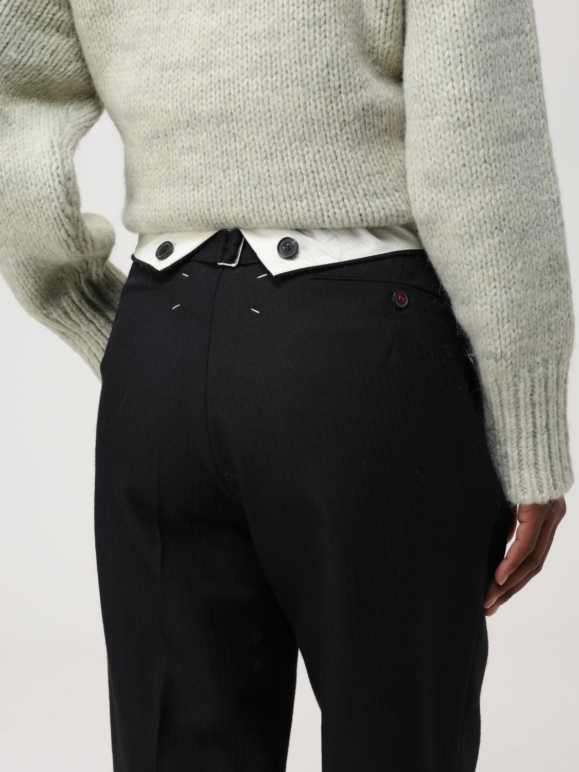 パンツ MAISON MARGIELA Woman Pants Black SI0KA0005S6030 900 Maison Margiela Outlet: Pants woman - Black | Maison