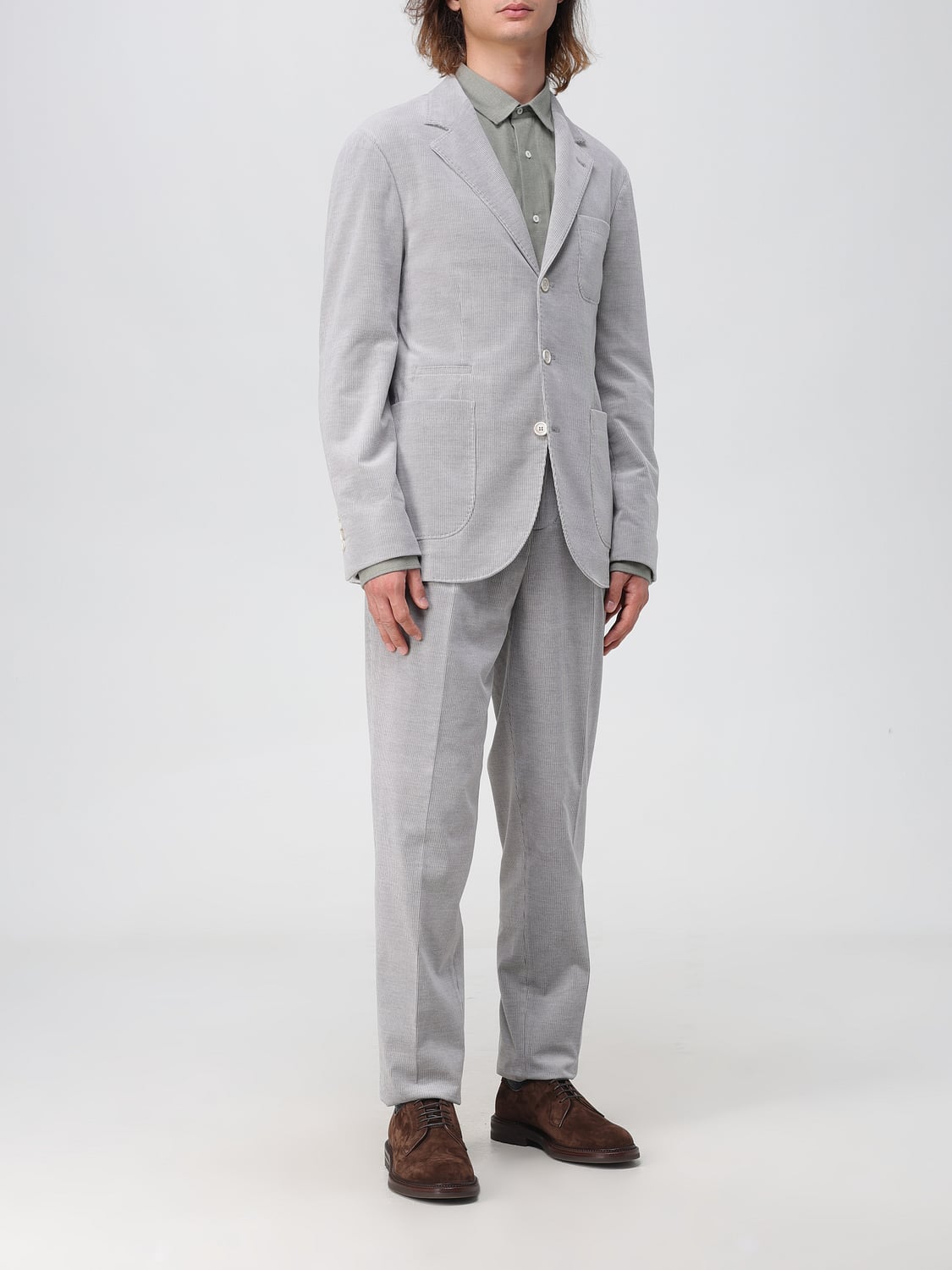 BRUNELLO CUCINELLI COSTUME: Costume homme Brunello Cucinelli, Gris - Img 2