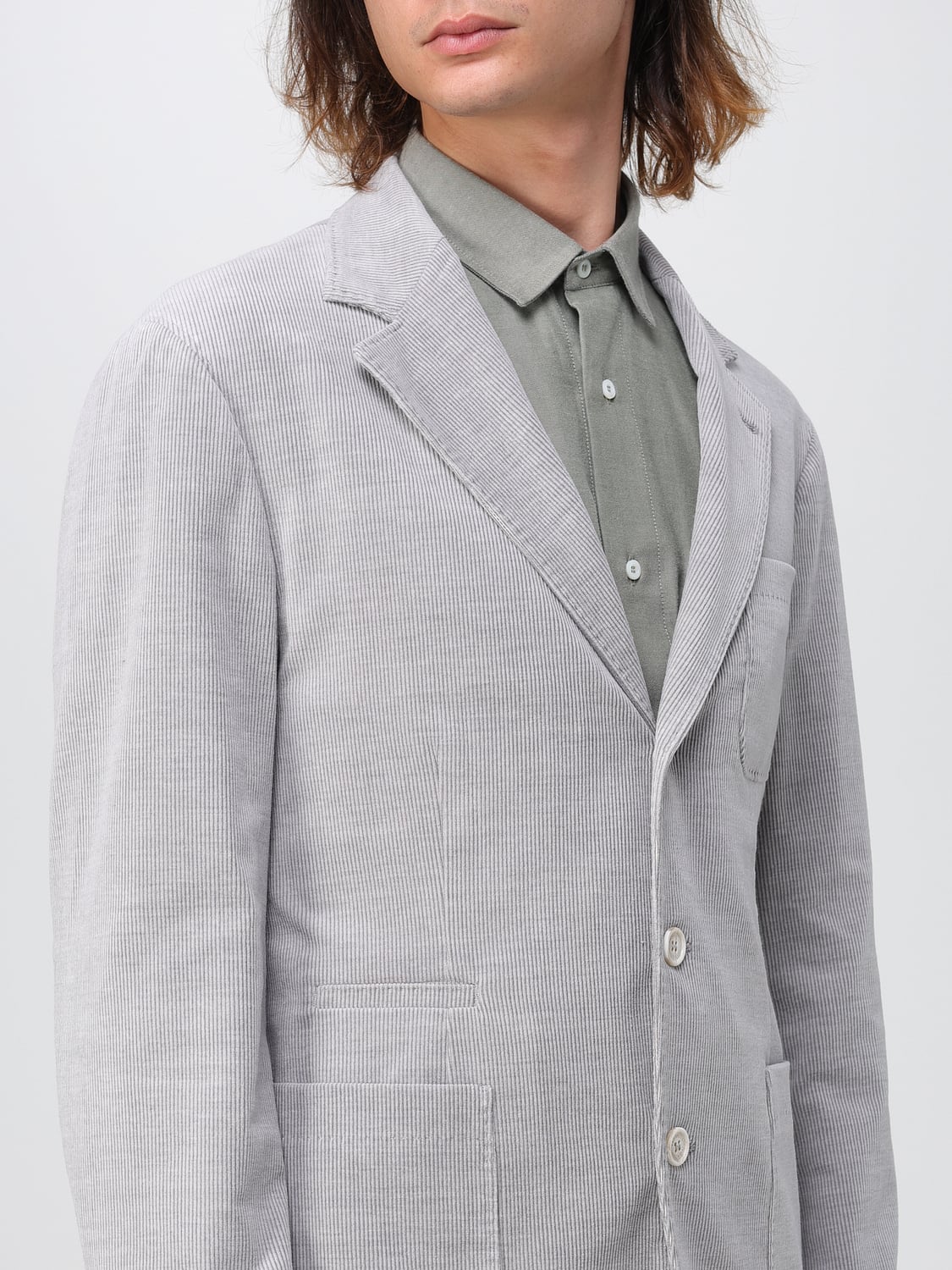 BRUNELLO CUCINELLI COSTUME: Costume homme Brunello Cucinelli, Gris - Img 5