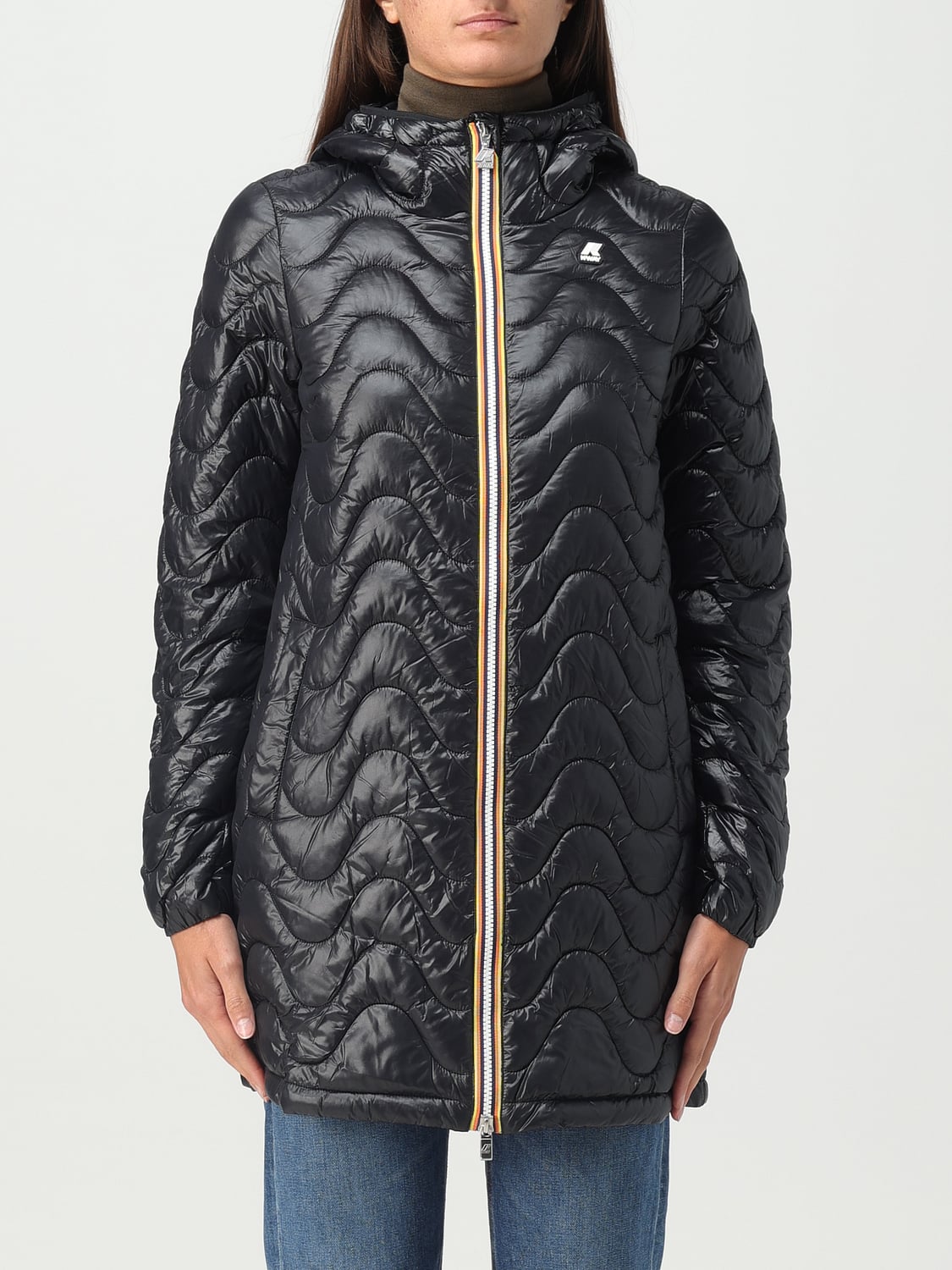K-WAY: Jacket woman - Black | K-Way jacket K3112WS online at GIGLIO.COM