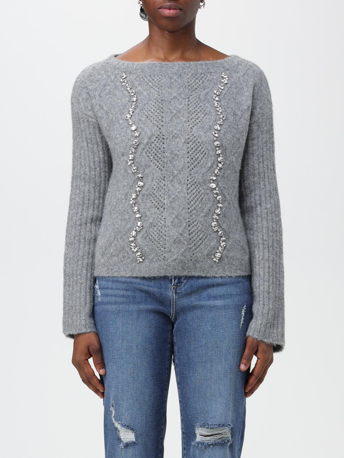 LIU JO PULLOVER: Pullover damen Liu Jo, Grau - Img 1