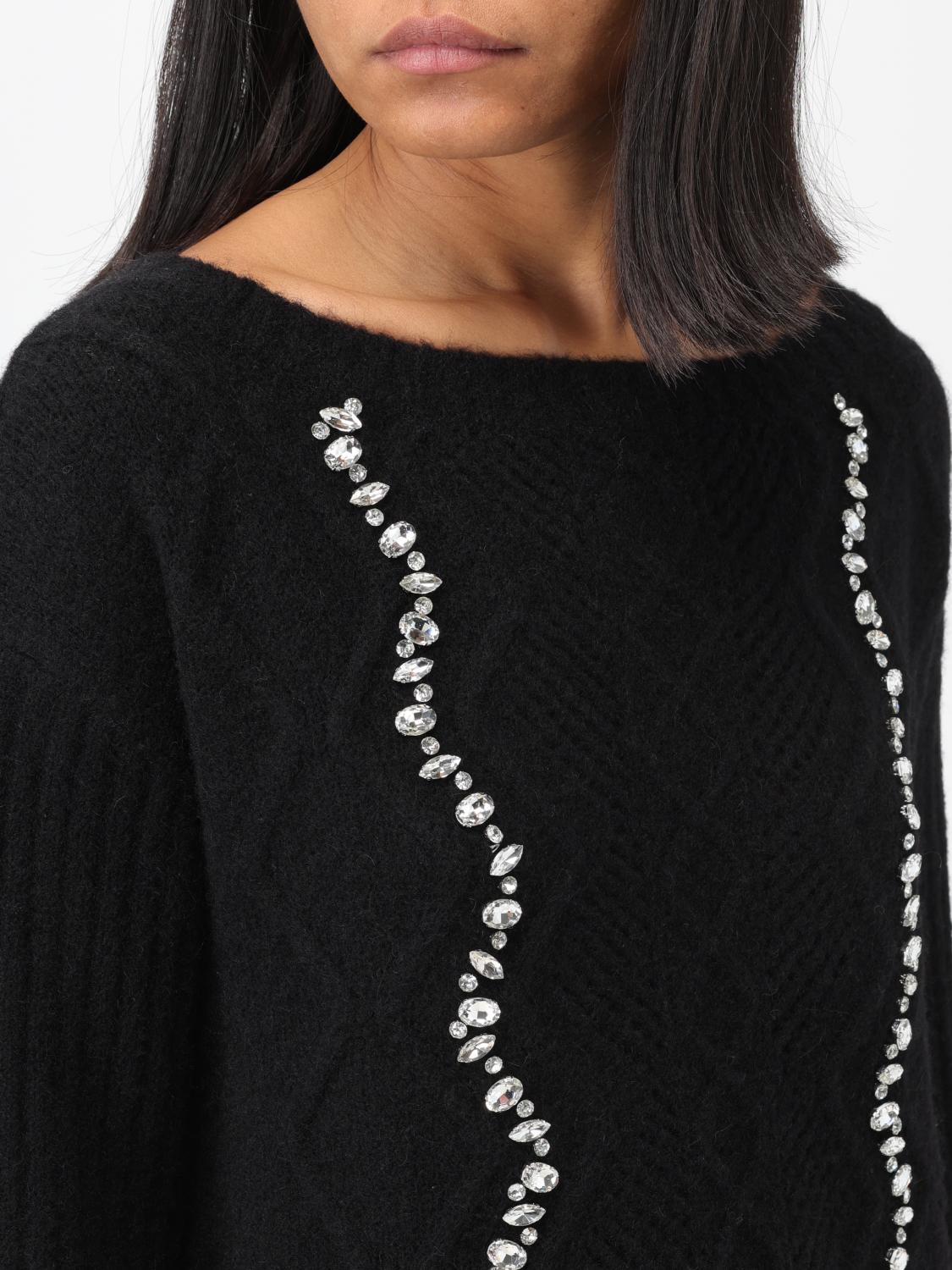 LIU JO PULLOVER: Pullover damen Liu Jo, Weiss 1 - Img 3