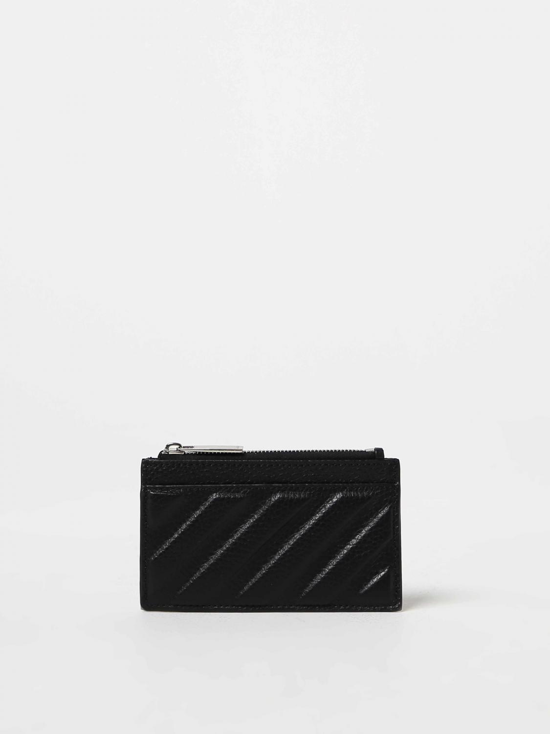 OFF-WHITE 財布: 財布 メンズ Off-white, ブラック - Img 1