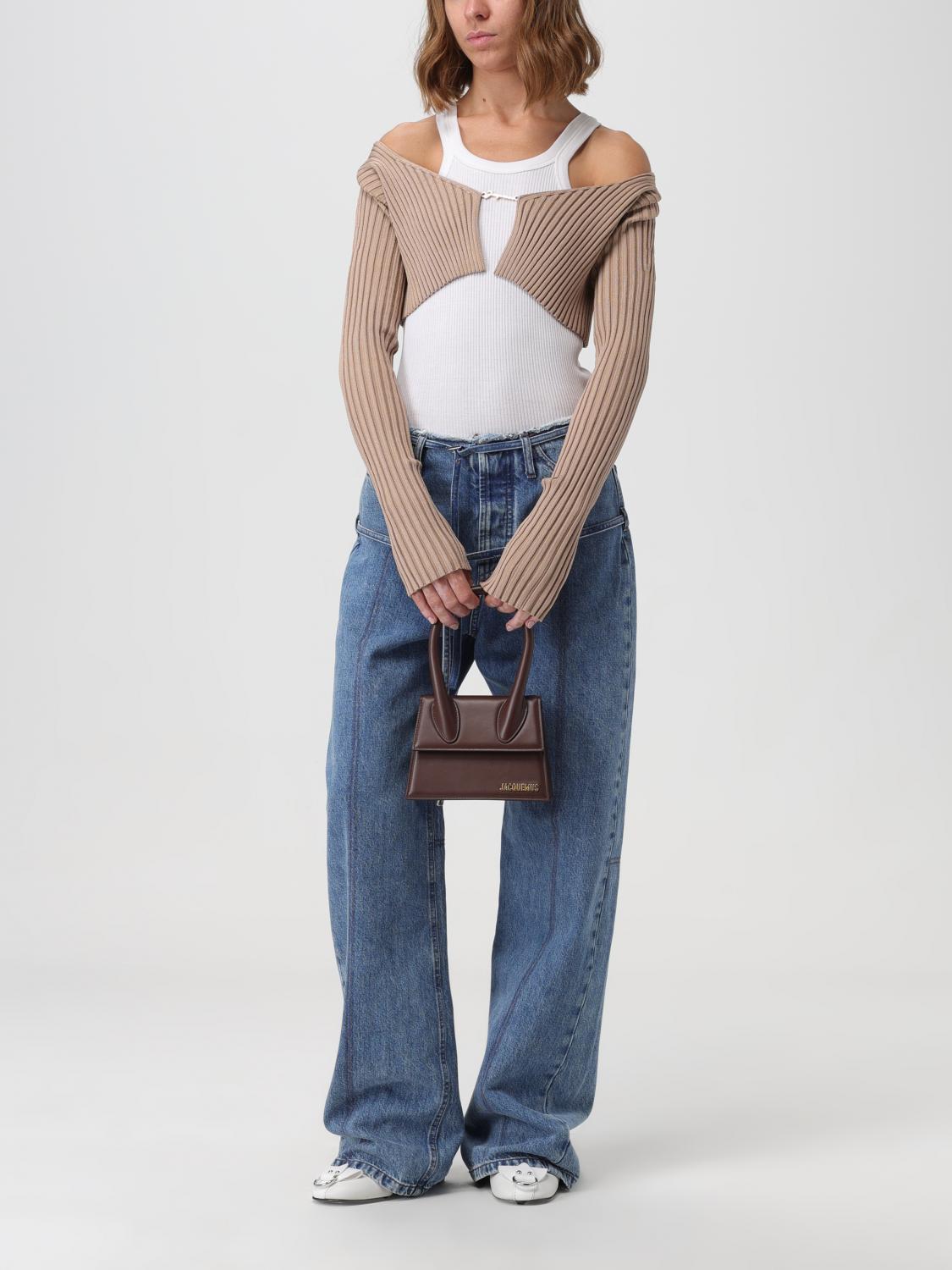 JACQUEMUS TOP: Cárdigan mujer Jacquemus, Beige - Img 2