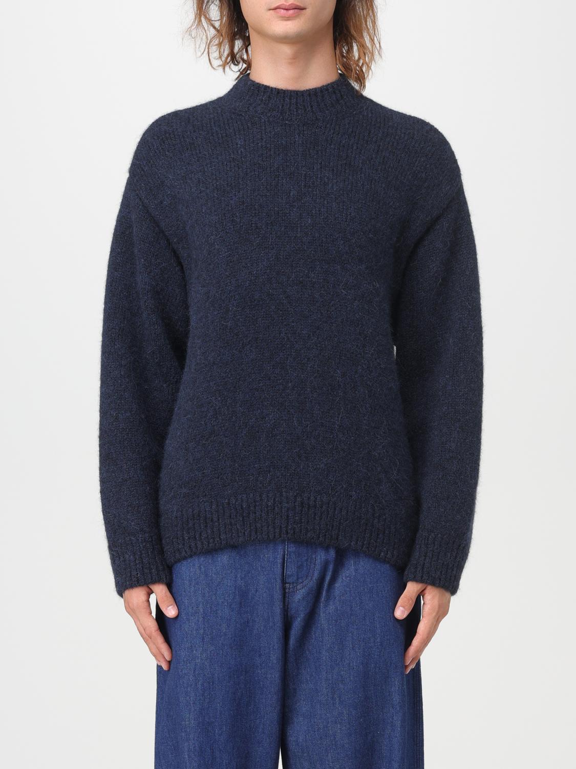 JACQUEMUS: Sweater men - Blue | Jacquemus sweater 236KN2842329