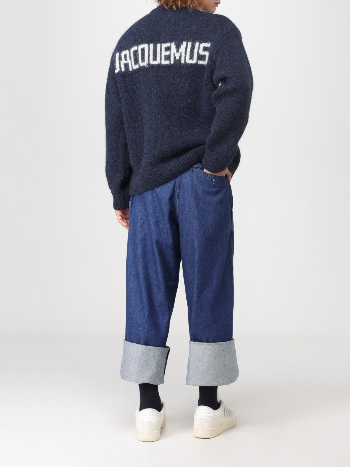 JACQUEMUS PULLOVER: Pullover herren Jacquemus, Blau - Img 2