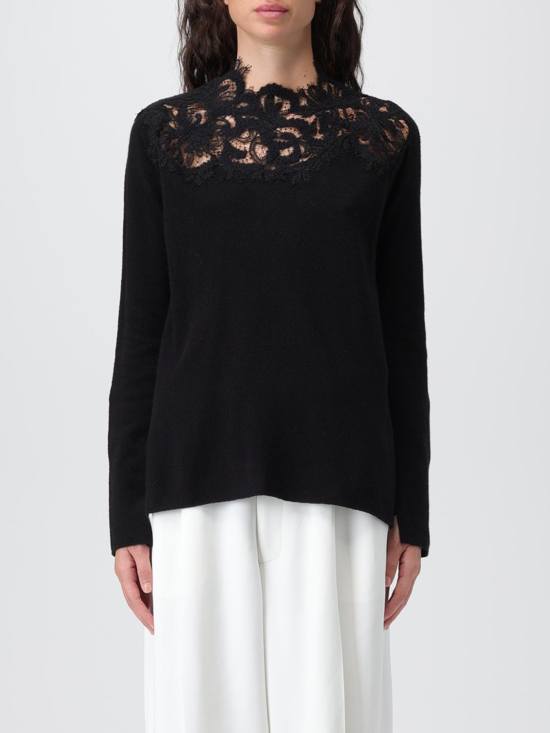 ERMANNO SCERVINO PULL: Pull femme Ermanno Scervino, Noir 1 - Img 1